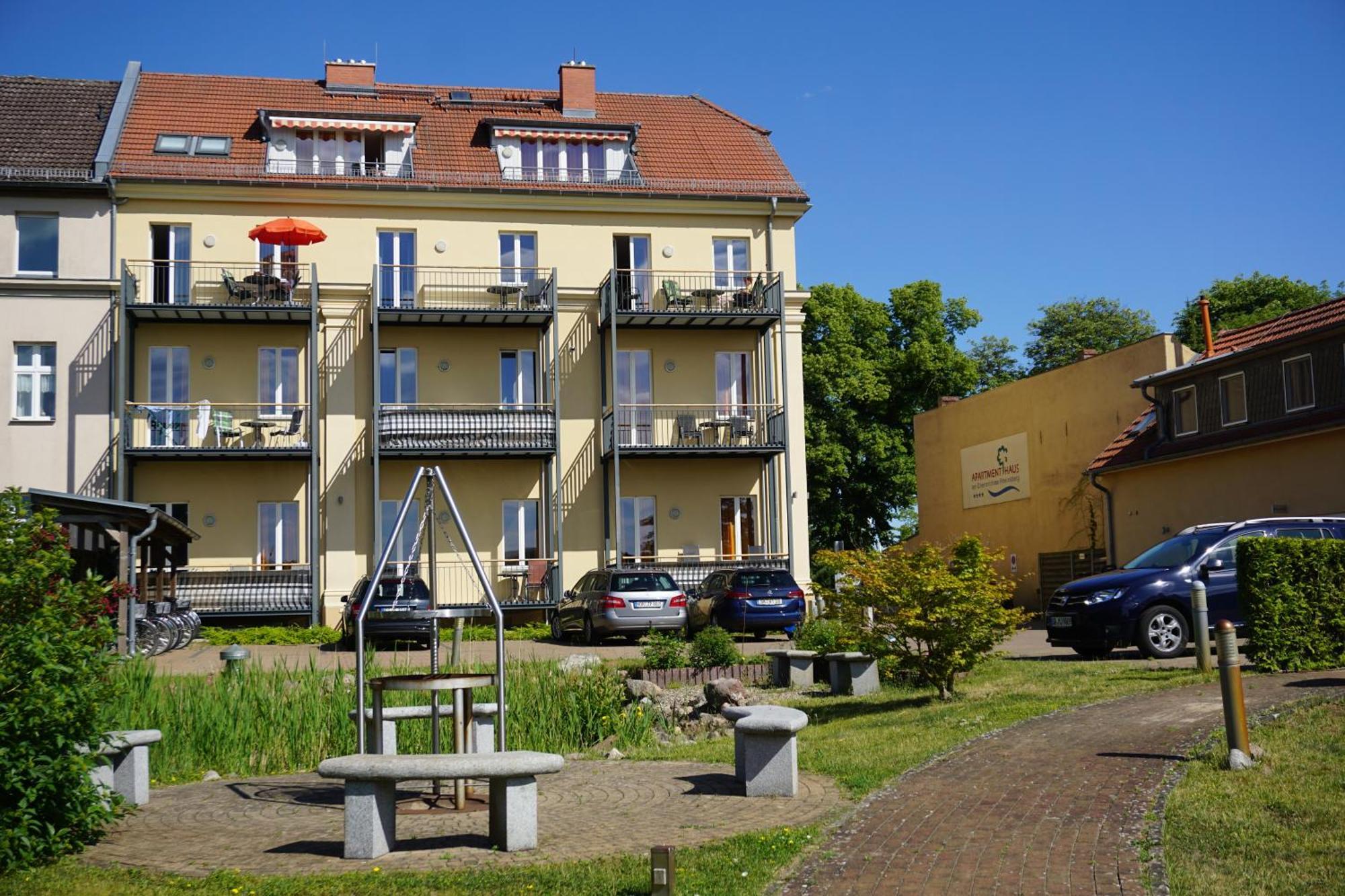 Einraumapartment Im Erdgeschoss Mit Seeblick Rheinsberg Zewnętrze zdjęcie
